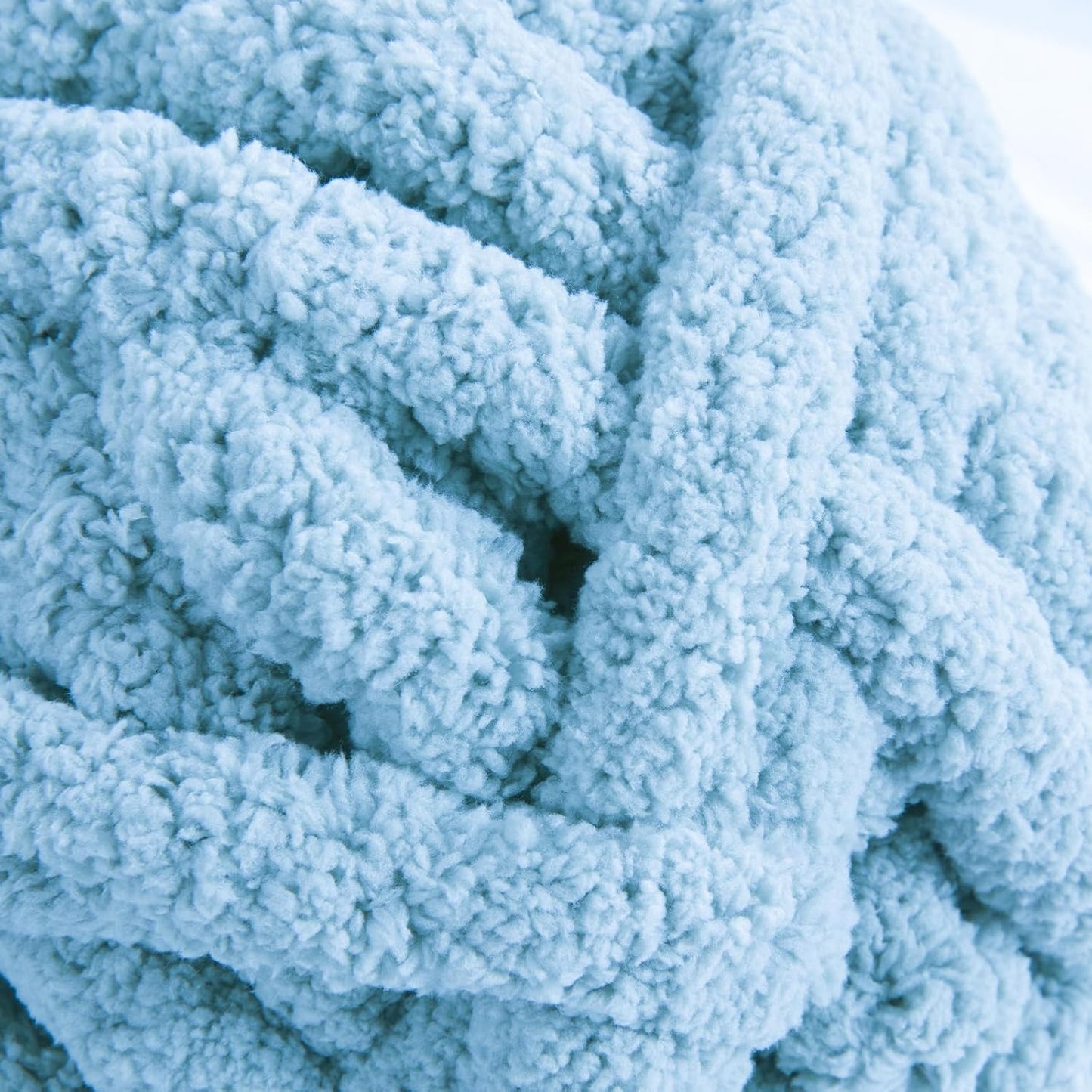 Handmade Chunky Knit Blanket – Super Soft Cozy Throw – Large Bulky Yarn Blanket for Couch, Bed, or Gift