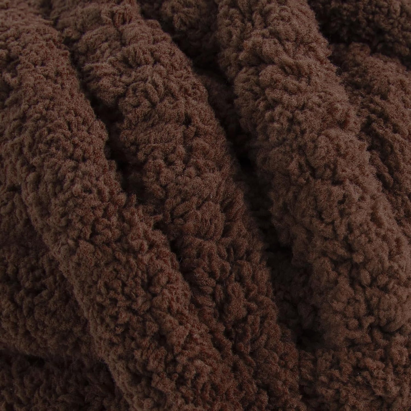Handmade Chunky Knit Blanket – Super Soft Cozy Throw – Large Bulky Yarn Blanket for Couch, Bed, or Gift
