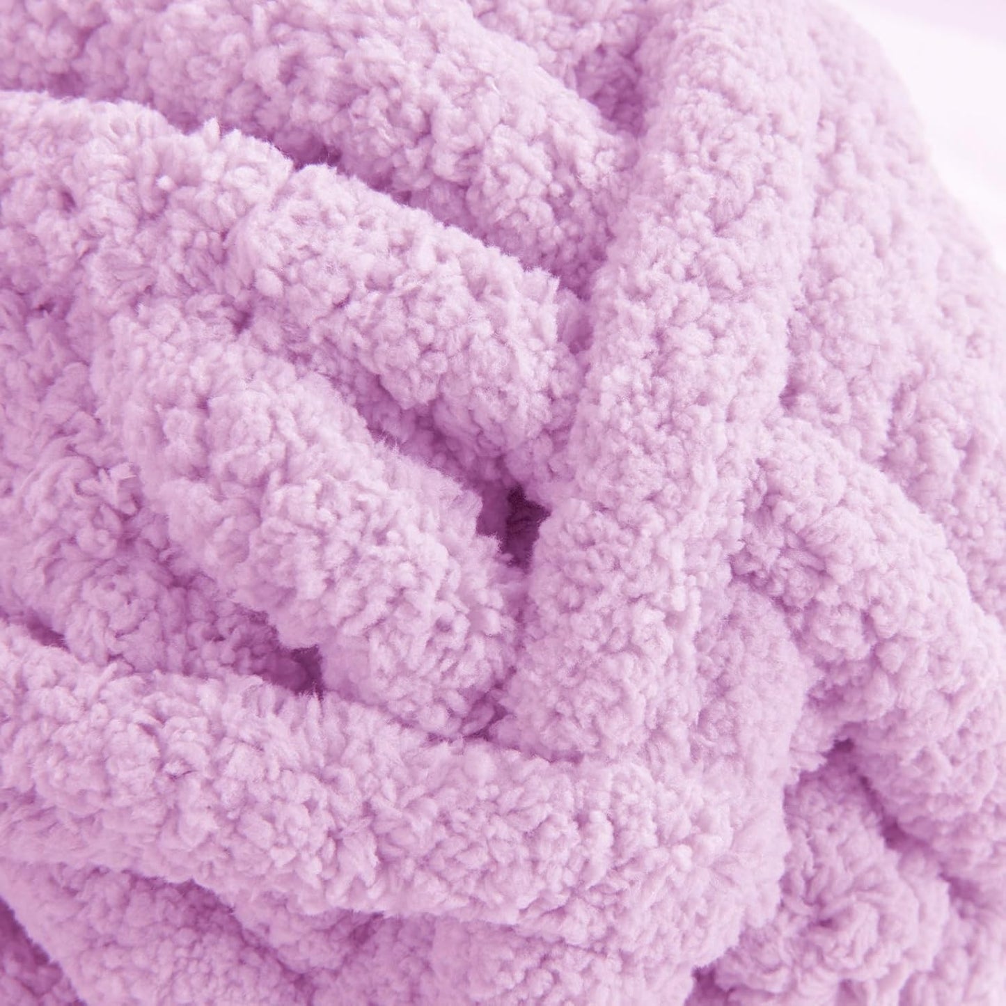 Handmade Chunky Knit Blanket – Super Soft Cozy Throw – Large Bulky Yarn Blanket for Couch, Bed, or Gift